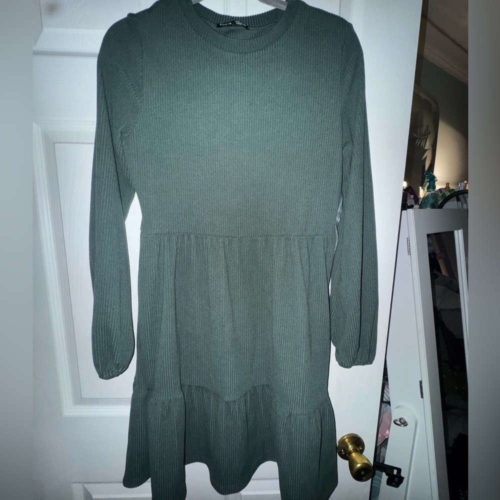 Women’s SHEIN Dress in Olive Green